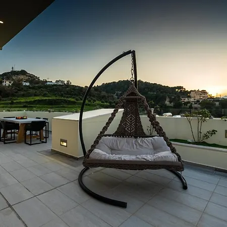 Helen Luxury Holiday House With Sea View Rethymno Exteriér fotografie