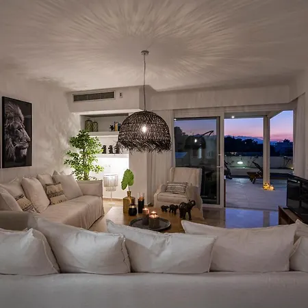 Helen Luxury Holiday House With Sea View Rethymno Exteriér fotografie